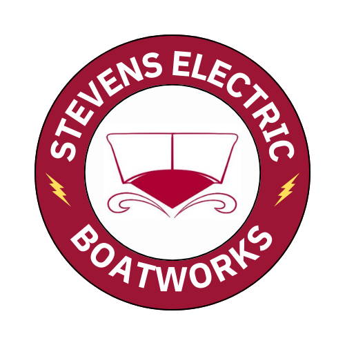 Stevens Electric Boatworks logo