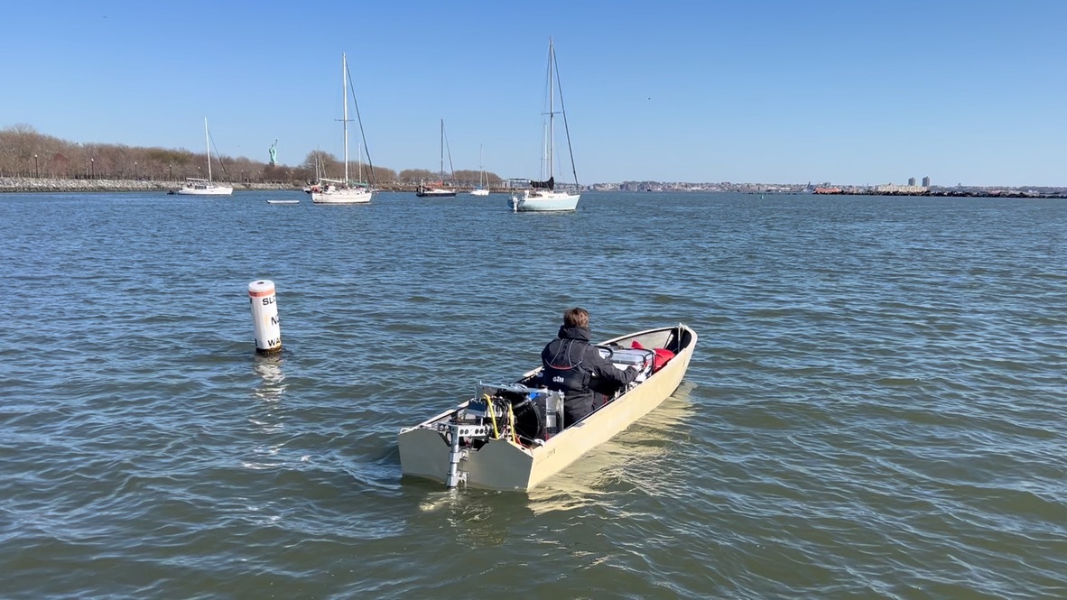 Manned Vessel in water